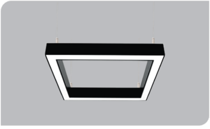 Architectural Pendant Luminaires - VK110 KARE LED S